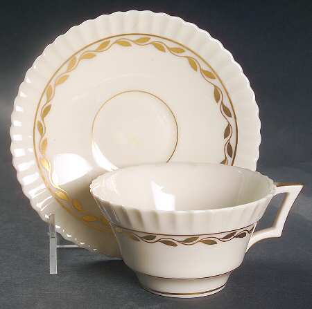 Lonsdale Flat Cup & Saucer Set