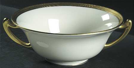 Lowell (Green Backstamp) Large Berry Bowl