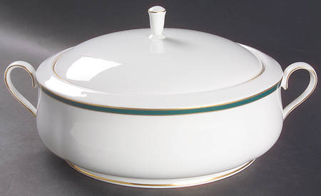 Margaret Round Covered Vegetable by Lenox