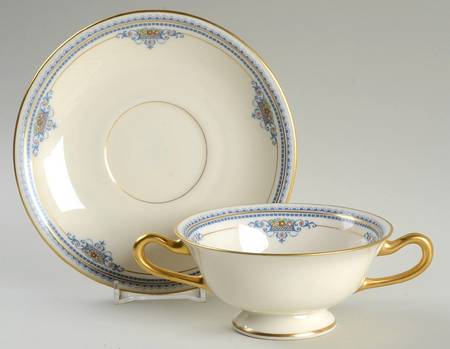 Maryland Footed Bouillon Cup & Saucer