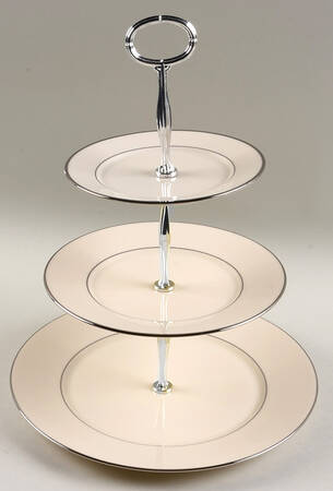 Maywood (No Design) 13 7/8"-14 1/4" 3-Tiered Serving Tray(DP,SP,BB) HC