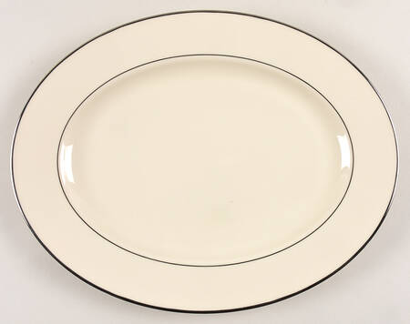 Maywood (No Design) 13" 99 Shape Oval Serving Platter