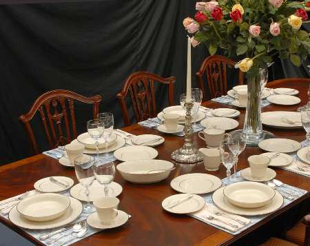 Maywood (No Design) 53 Piece Estate Set