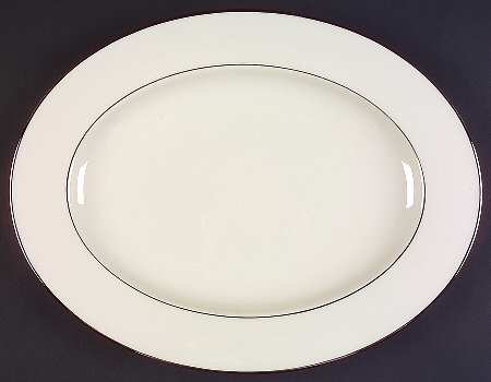 Maywood (No Design) 16" 99 Shape Oval Serving Platter