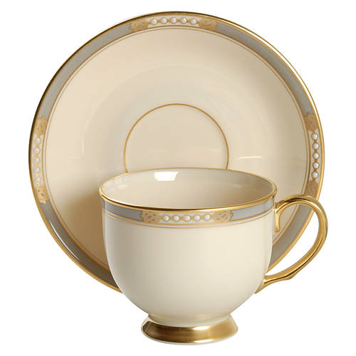 McKinley Footed Cup & Saucer Set