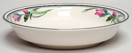 Midnight Blossoms 7" Individual Pasta Bowl