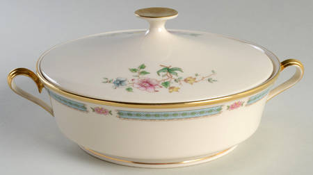 Morning Blossom Round Covered Vegetable by Lenox