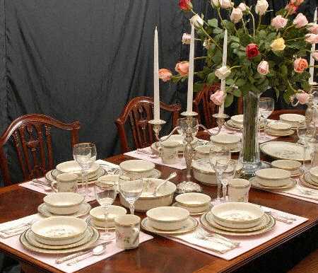 Morning Blossom 70 Piece Estate Set