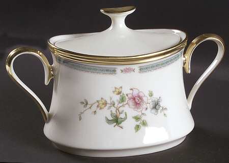 Morning Blossom Sugar Bowl & Lid