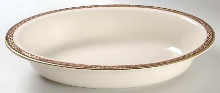 Monroe 9" Oval Vegetable Bowl