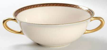 Monroe Flat Cream Soup Bowl by Lenox