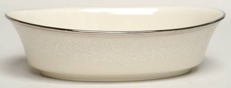 Moonspun 9" Oval Vegetable Bowl