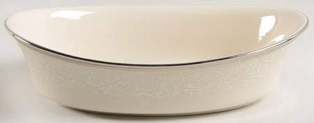Moonspun 8" Oval Vegetable Bowl