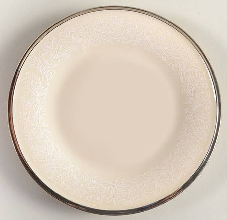 Moonspun Dessert Plate/Cream Soup Saucer for Footed Bowl