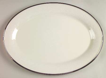 Moonspun 17" Oval Serving Platter