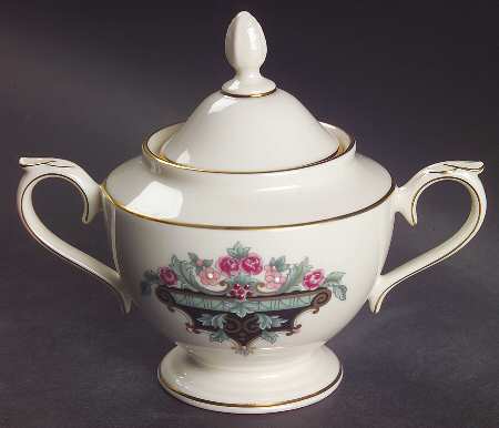Newbury Square Sugar Bowl & Lid