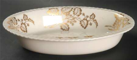 Nocturne 9" Oval Vegetable Bowl