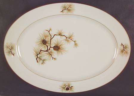Pine 17" Oval Serving Platter