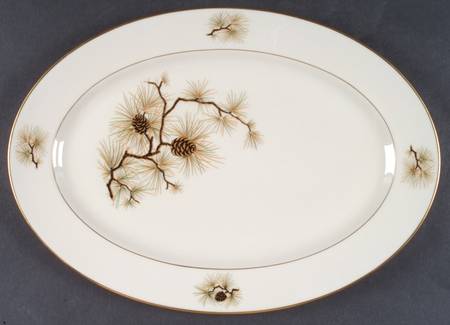 Pine 16" Oval Serving Platter