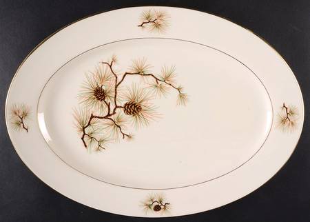 Pine 15" Oval Serving Platter