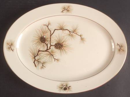 Pine 13" Oval Serving Platter