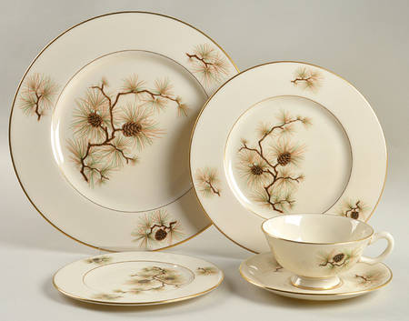 Pine 5 Piece Place Setting