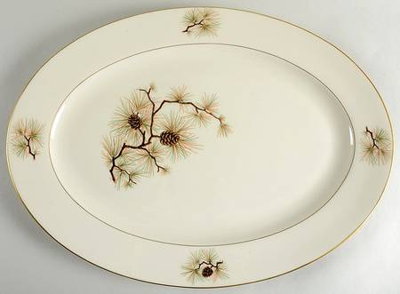 Pine 18" Oval Serving Platter
