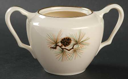 Pine Sugar Bowl No Lid
