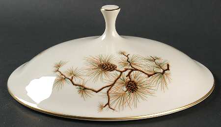 Pine Lid for Round Vegetable