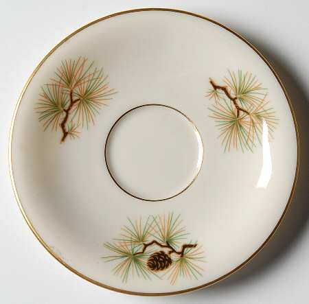 Pine Saucer for Demitasse Cup