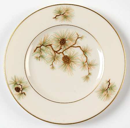 Pine Bread & Butter Plate