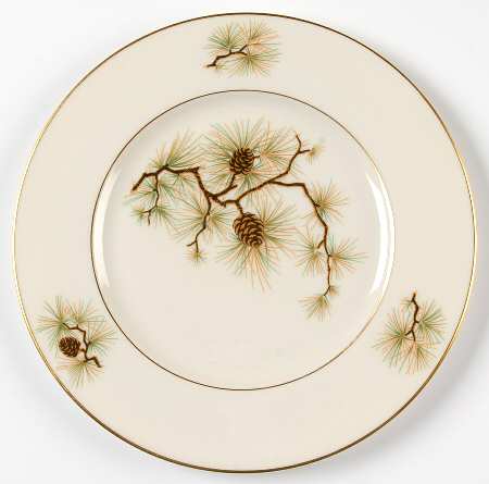 Pine Salad Plate
