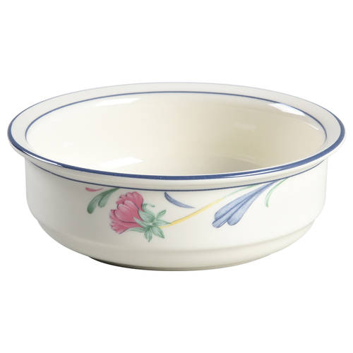Poppies On Blue Fruit/Dessert (Sauce) Bowl