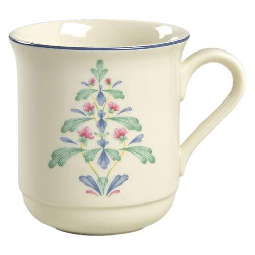 Poppies On Blue Christmas Mug
