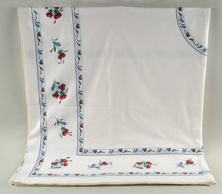 Poppies On Blue 63" X 112" Rectangular Tablecloth by Lenox