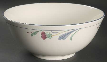 Poppies On Blue 10" Pasta Serving Bowl