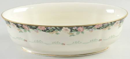 Prairie Blossoms 10" Oval Vegetable Bowl