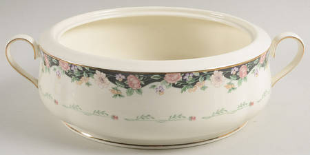 Prairie Blossoms Round Vegetable No Lid