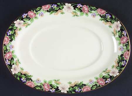 Prairie Blossoms Underplate for Gravy Boat