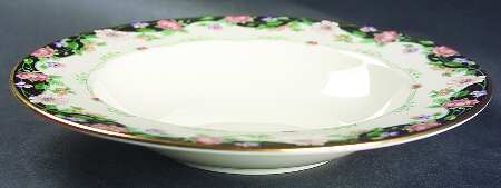 Prairie Blossoms Rim Soup Bowl