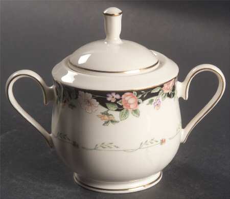 Prairie Blossoms Sugar Bowl & Lid