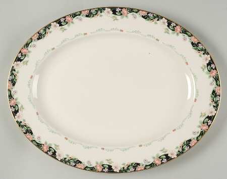 Prairie Blossoms 16" Oval Serving Platter