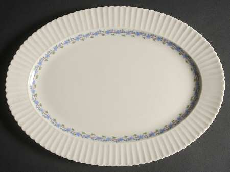 Priscilla 13" Oval Serving Platter