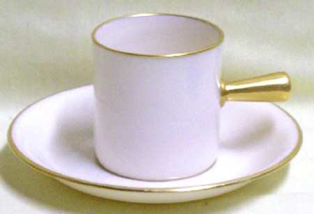 R86 Stick Handle Demitasse Cup & Saucer Set