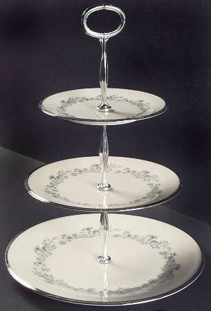 Repertoire 13 7/8"-14 1/4" 3-Tiered Serving Tray(DP,SP,BB) HC