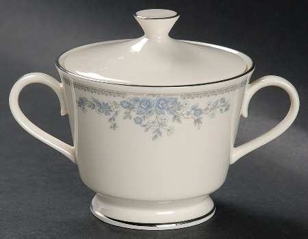 Reverie (Platinum Trim) Sugar Bowl & Lid