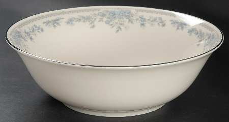 Reverie (Platinum Trim) 9" Round Vegetable Bowl
