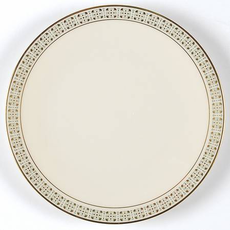 Rhythm (Turquoise & Gold) Salad Plate