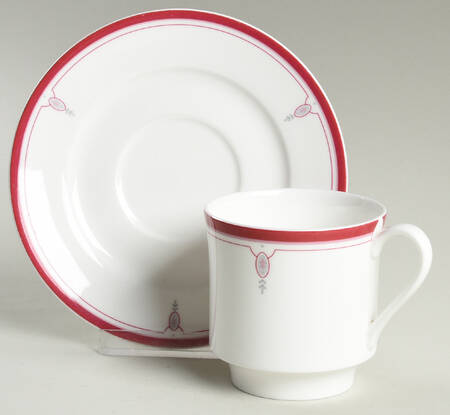 Rittenhouse Square Flat Cup & Saucer Set