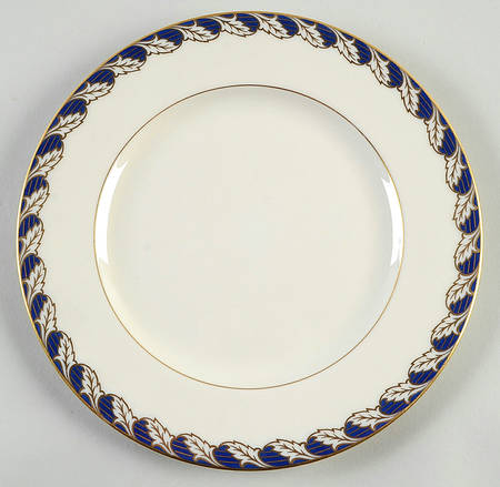 Royal Cobalt Blue Luncheon Plate
